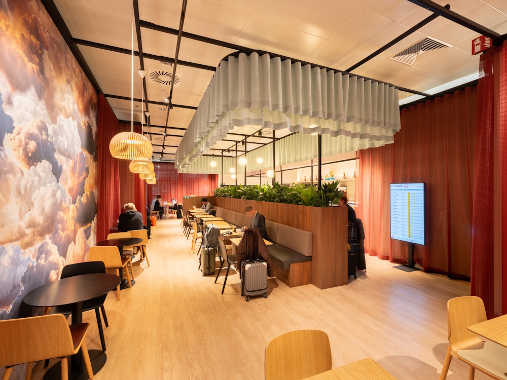 Realisatie Brussels Airlines Temporary Lounge